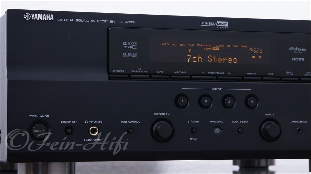 Yamaha RXV663 HDMI Dolby Digital 7.1 Heimkino AVReceiver