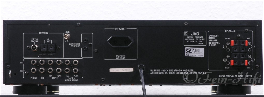 JVC RX-501 Stereo Receiver