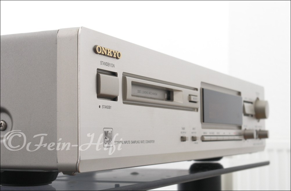 Onkyo MD2321 MD MiniDisc Recorder champagner