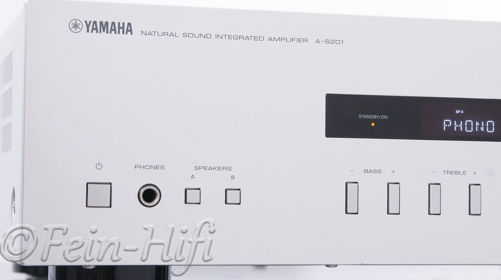 Yamaha A-S201 Stereo Vollverstärker mit Phonoeingang