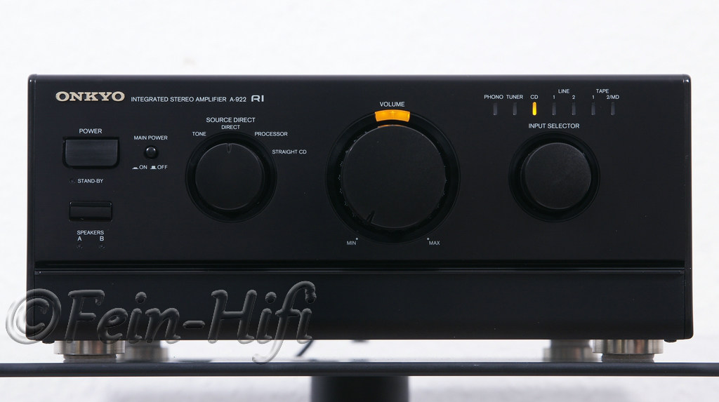 Onkyo A-922 HiFi 2.1 Stereo Verstärker im Midi-Format