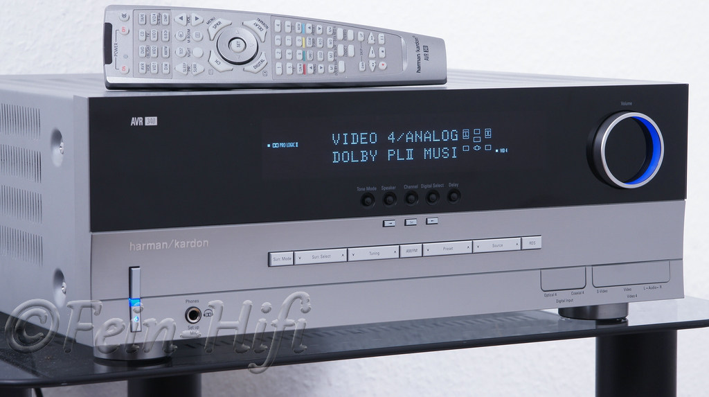 Harman Kardon AVR 340 Dolby Digital AV Receiver titan