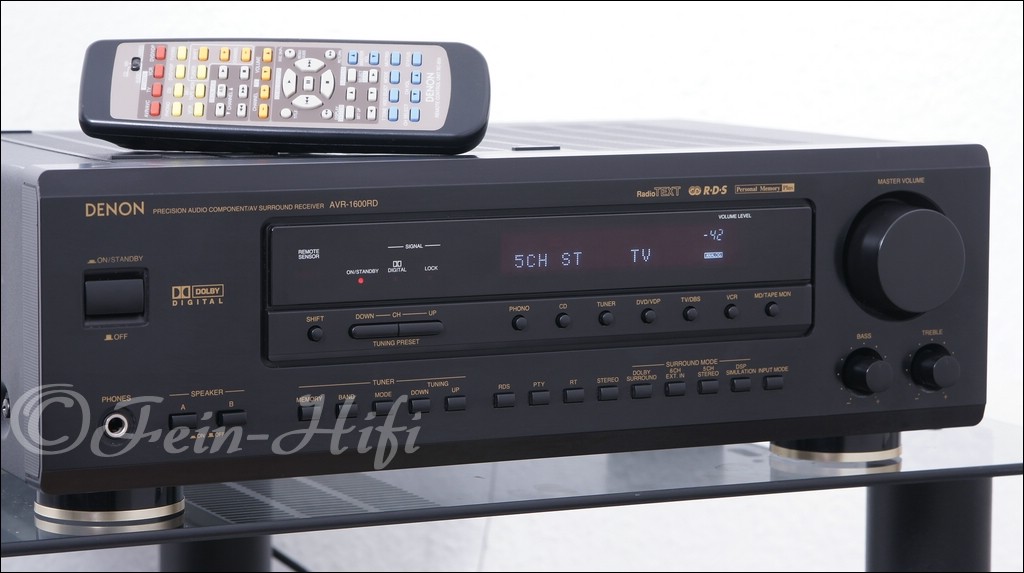 Denon AVR1600 Dolby Digital 5.1 Receiver Verstärker