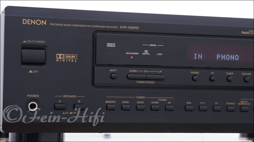 Denon AVR1600 Dolby Digital 5.1 Receiver Verstärker