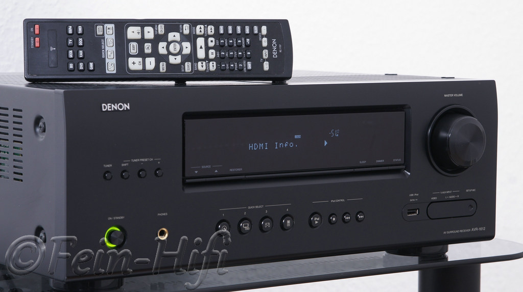 Denon AVR1612 Digital HDMI 5.1 Heimkino AVReceiver