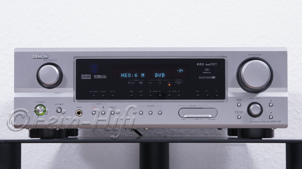 Denon AVR1707 Dolby Digital Surround Heimkino Receiver