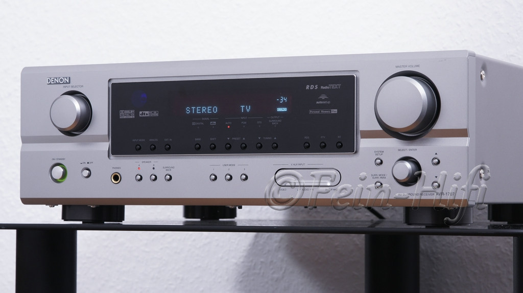 Denon AVR1707 Dolby Digital Surround Heimkino Receiver