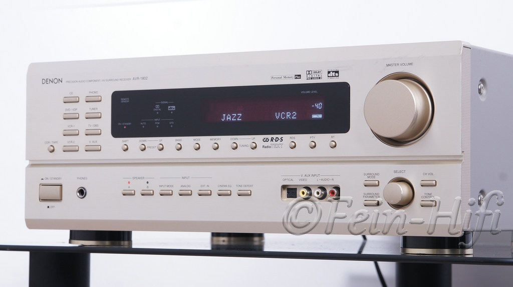 Denon AVR1802 Dolby Digital AVReceiver mit Phonoeingang