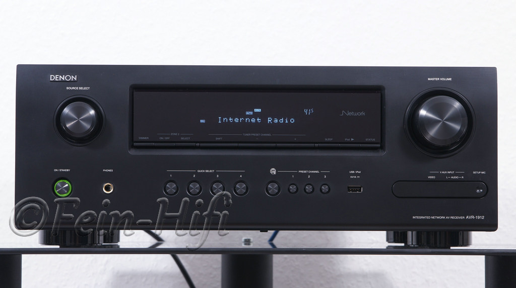 Denon AVR1912 HDMI 7.1 AVReceiver mit USB & VTuner