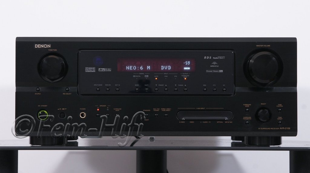 Denon AVR2106 Digital Surround 7.1 AVReceiver