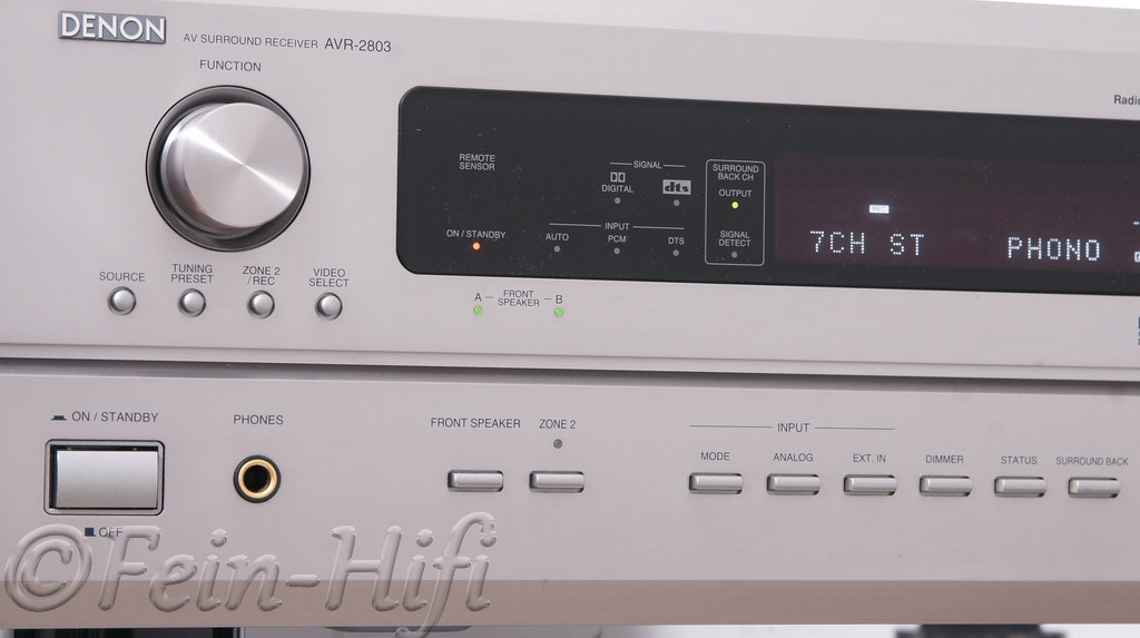 Denon AVR2803 Dolby Digital 7.1 AVReceiver mit PhonoIN