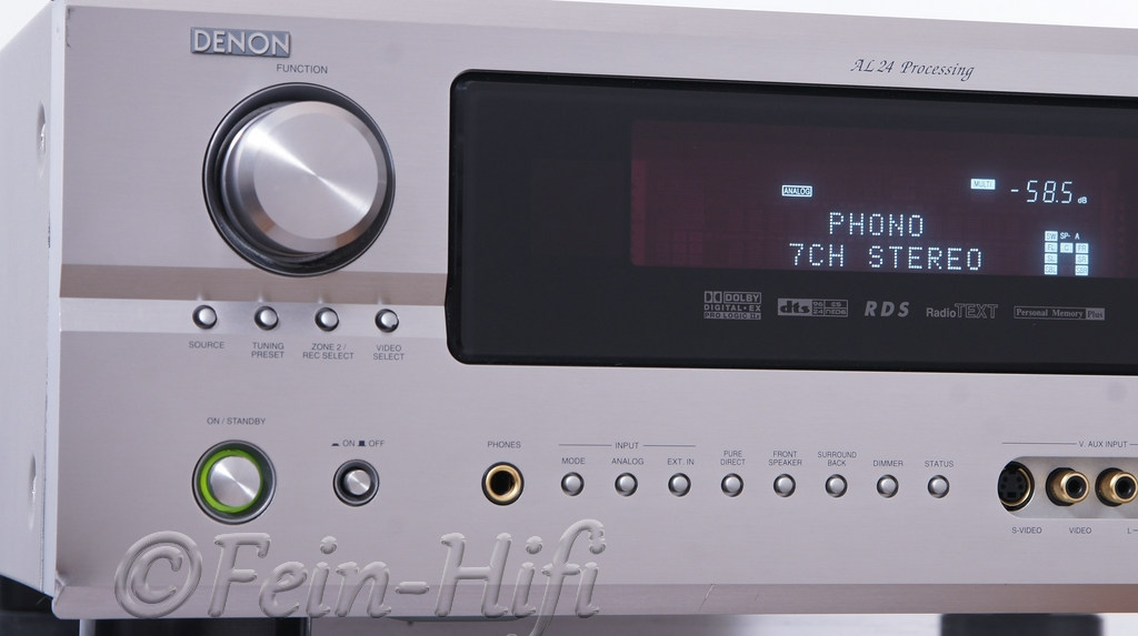 Denon AVR2805 Digital Heimkino 7.1 AV Receiver in silber