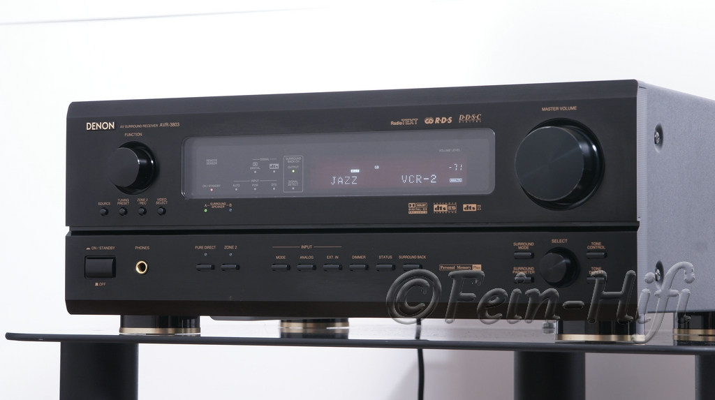 Denon AVR 3803 7.1 Channel AV DTS 弱 アンプ