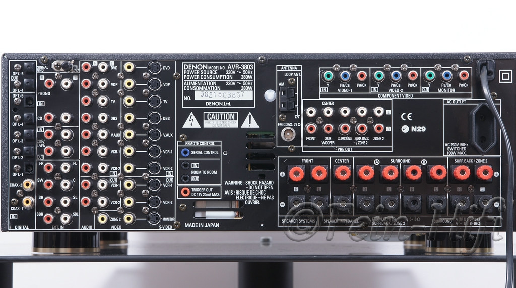 Denon AVR3803 Digital Surround 7.1 AVReceiver 7x 150 W