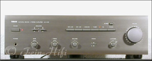 Ampli Intégré Yamaha AX-440 – 6 Entrées, 4 Sorties – Noir, Occasion