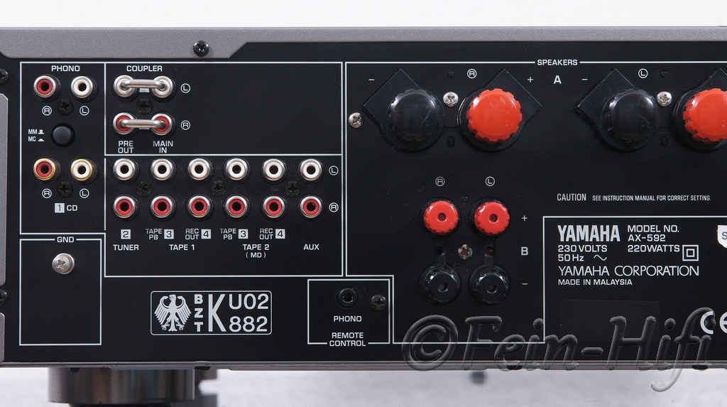 Схема yamaha ax 592