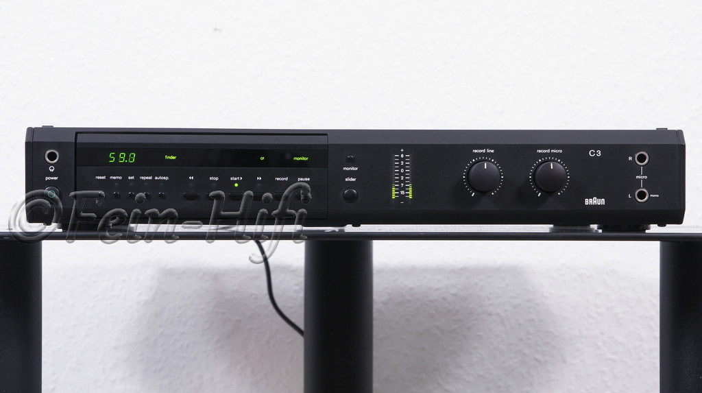 Braun Möbel Center Gmbh & Co Kg Markwiesenstraße Reutlingen Braun Atelier C3 High-End Kassettdeck - Tapedeck