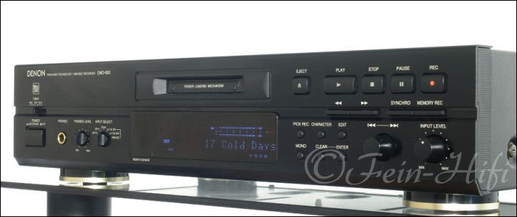 Platine lecteur/ enregistreur mini disc Denon - Photo, audio & vidéo