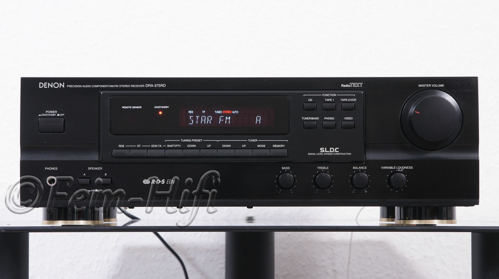 Denon DRA375RD Stereo RDS Receiver FeinHiFi