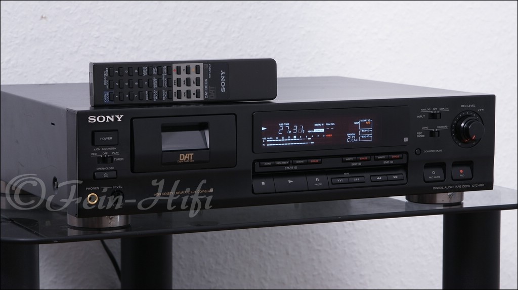 Sony DTC690 HiFi DATRecorder Digital Audio Tape gebraucht