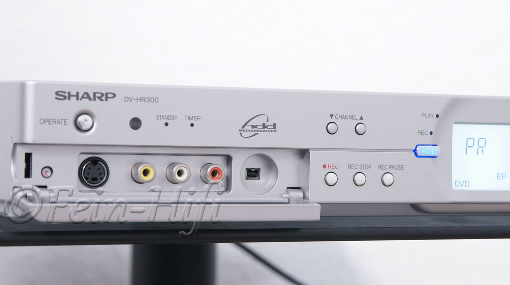 Sharp DV-HR300 DVD- & Festplatten-Recorder 80GB