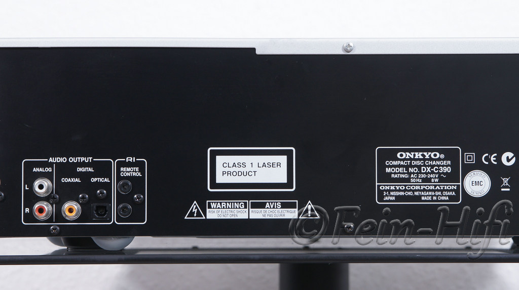 Onkyo DXC390 HiFi CDWechsler mit MP3 Wiedergabe