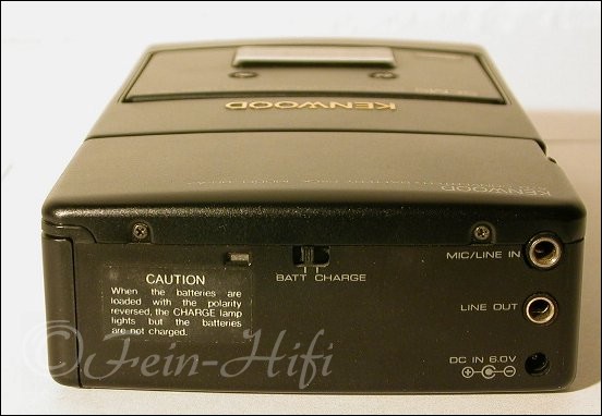 Kenwood DX-7 Portabler HiFi DAT-Recorder - gebraucht