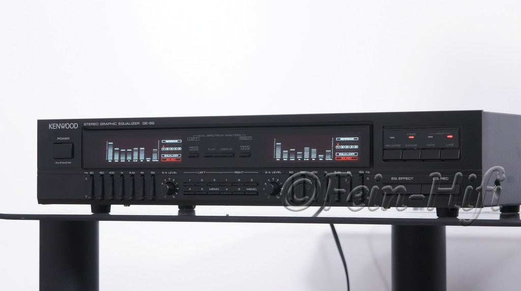 Kenwood GE89 HiFi 7Band Equalizer mit Spectrum Analyzer