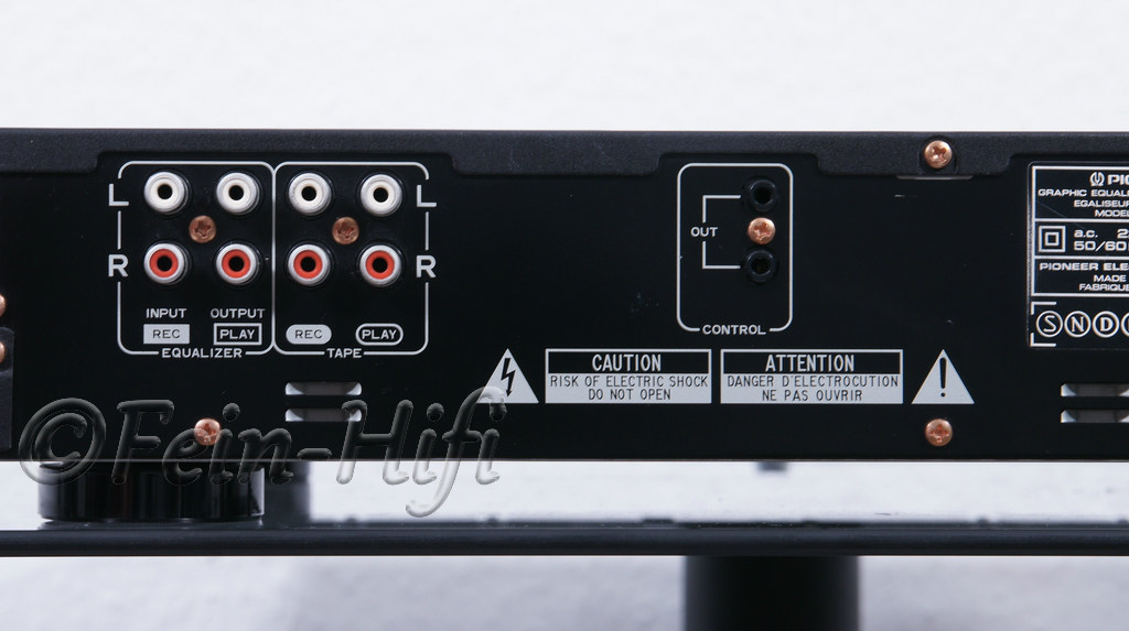 Pioneer GR777 HiFi Graphic Equalizer mit Spectrum Analyzer