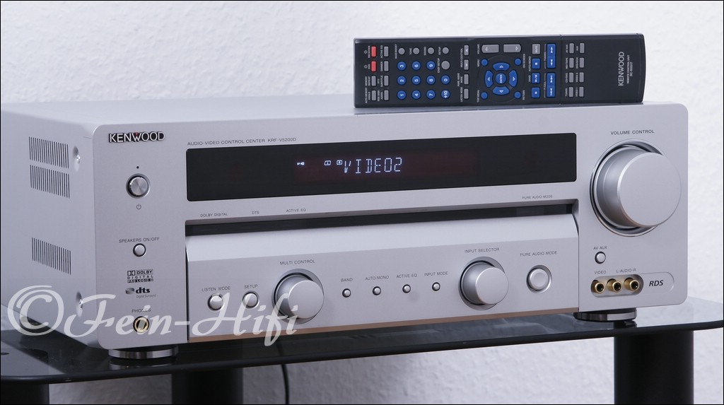 Kenwood KRFV5200D Digital 51 Heimkino AV Receiver silber
