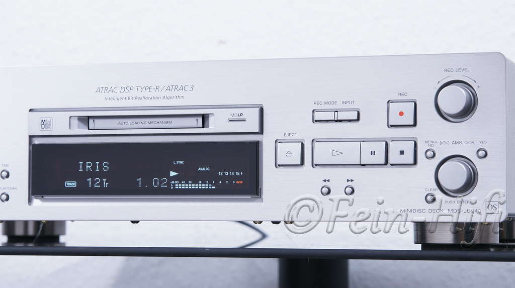 Sony MDSJB940 QS MD MiniDisc Recorder mit MDLP gebraucht