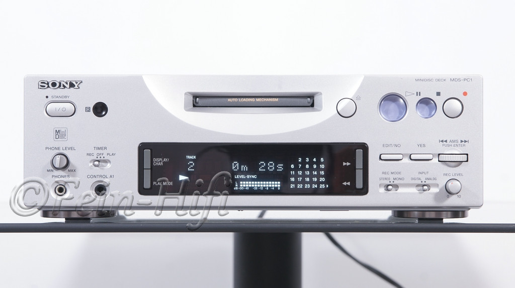 Sony MDSPC1 MD MinidiscRecorder im Midi Format