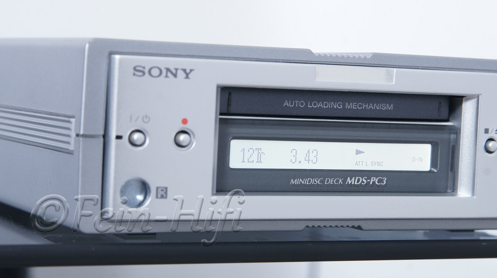 Sony MDSPC3 kompakter MiniDisc Recorder