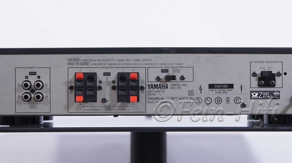 Yamaha MX35 Stereo / 4Kanal Endstufe gebraucht FeinHiFi