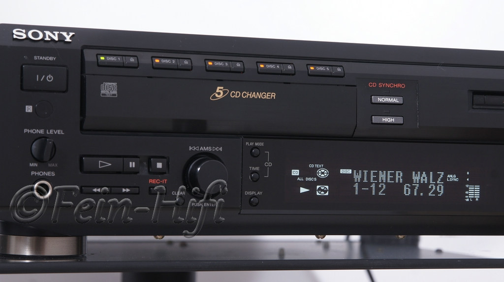 Sony MXDD5C MidiDisc / CDWechsler Kombination mit MDLP