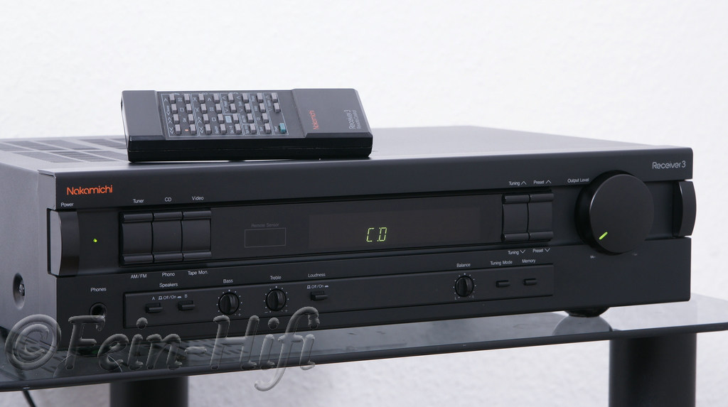 Nakamichi Receiver 3 Stereo HiFi Receiver gebraucht