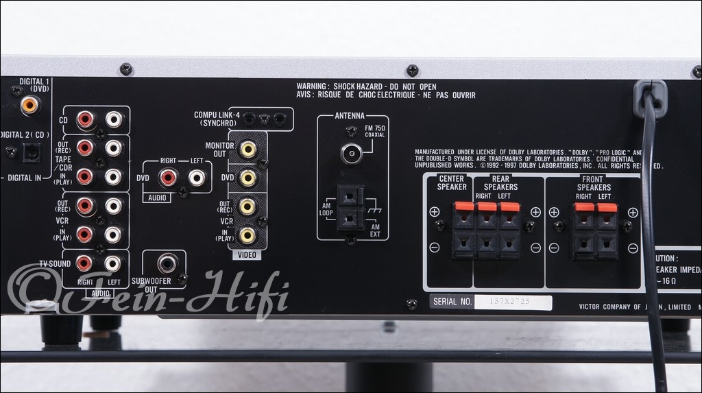 JVC RX5022R Dolby Digital DTS 5.1 AVReceiver gebraucht