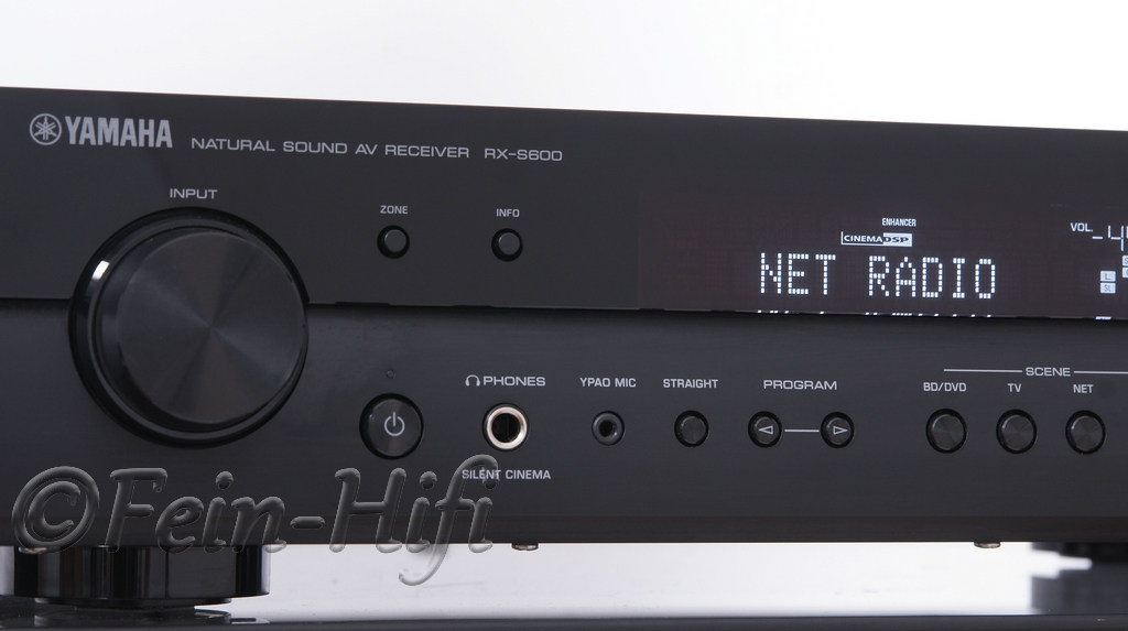 Yamaha RX-S600 slimline 5.1 HDMI Netzwerk AV-Receiver