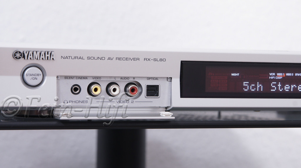 Yamaha RX-SL80 Slimline Dolby Digital 5.1 AV Receiver