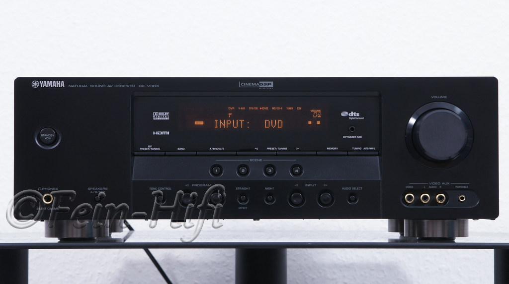 Yamaha RXV363 Heimkino AVReceiver mit HDMI gebraucht