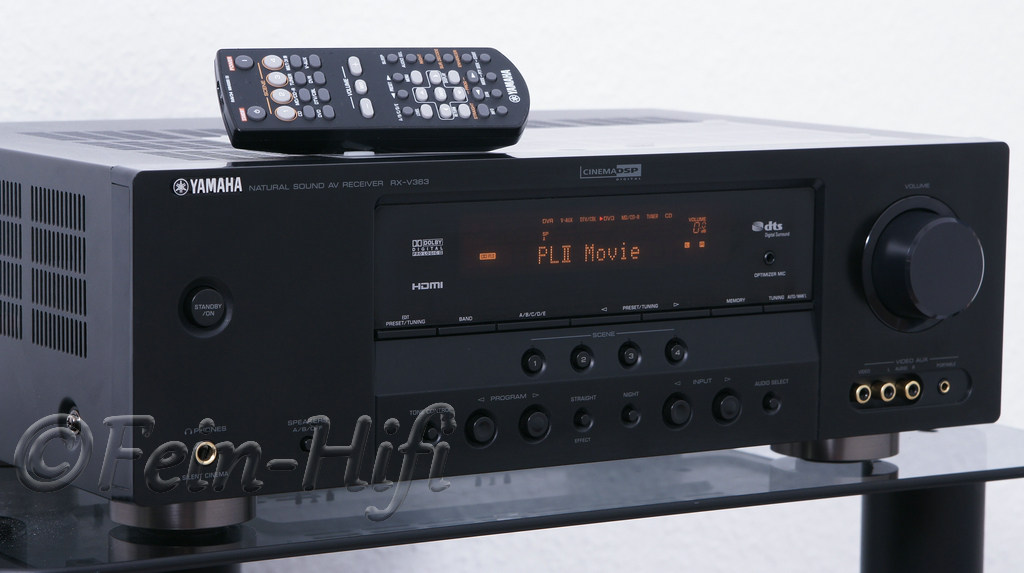 Yamaha RXV363 Heimkino AVReceiver mit HDMI gebraucht