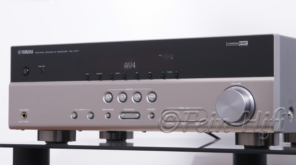 Yamaha RXV371 Dolby HD Heimkino AVReceiver FEINHIFI
