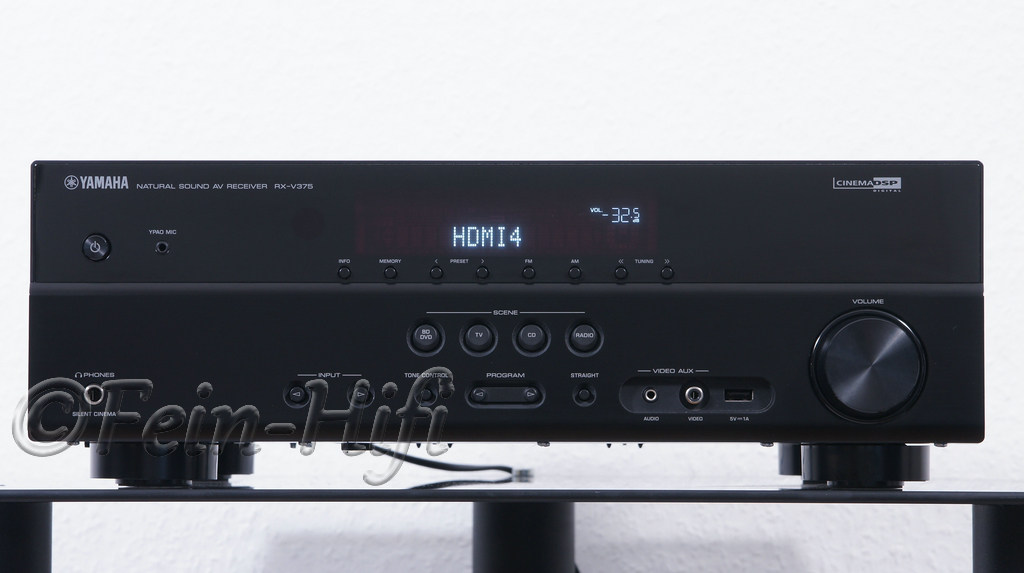 Yamaha RXV375 Digital HDMI Heimkino AVReceiver