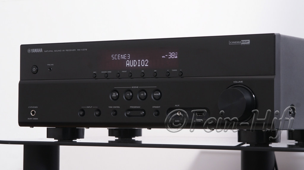 Yamaha RXV379 Digital 4K 3D AVReceiver FEINHIFI