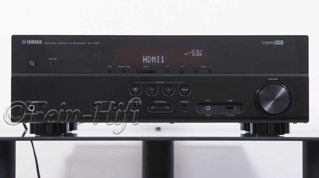 Yamaha RXV381 HDMI 5.1 Surround AVReceiver