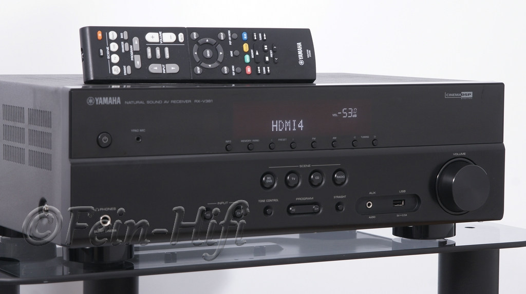 Yamaha RXV381 HDMI 5.1 Surround AVReceiver