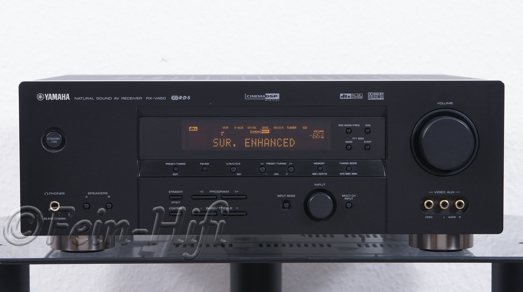 Yamaha RX-V450 Dolby Digital 6.1 AV Receiver
