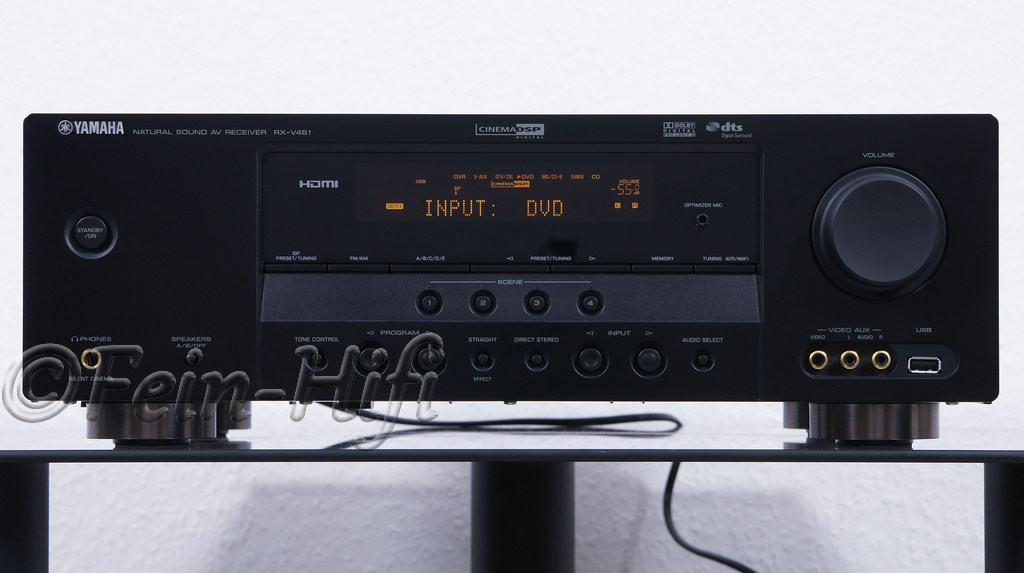 Yamaha RXV461 HDMI Heimkino AVReceiver mit USB Anschluss