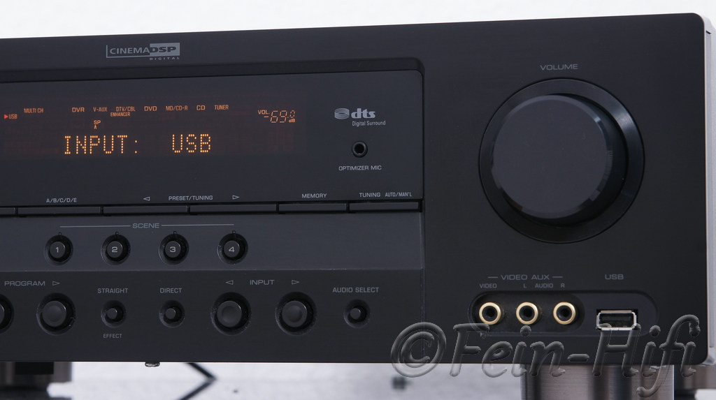 Yamaha RXV463 Digital HDMI AVReceiver mit USB Anschluss