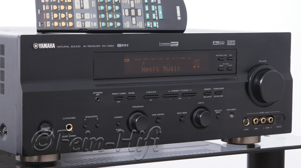 Yamaha RXV650 Surround 7.1 Heimkino Receiver